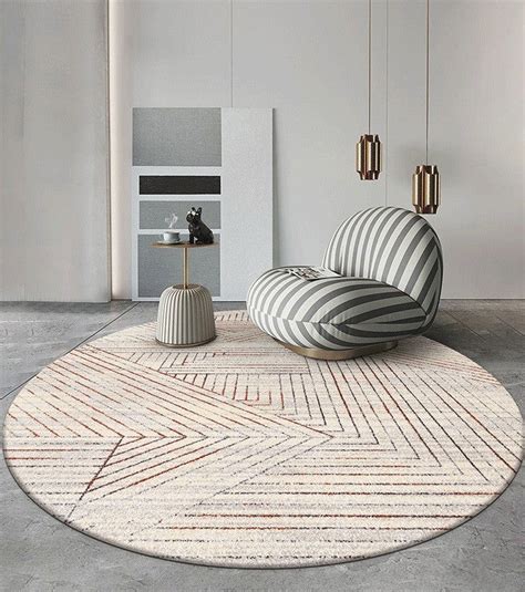 Circular Modern Rugs, Living Room Modern Area Rugs, Modern Round Rugs ...