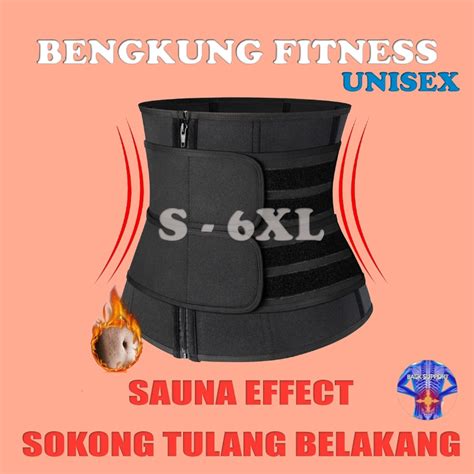 Hot Sauna Sweats Trainer Bengkung Fitness Training Belt Shaping Postnatal Body Slimming For