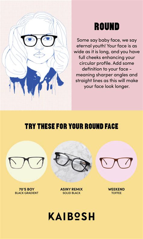 what shaped glasses for round face 9