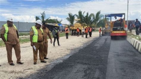 Perbaiki Jalan Rusak Sepanjang 7 KM Pemkot Sorong Anggarkan Rp 12 Miliar