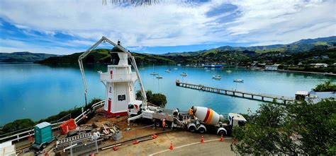 Akaroa Lighthouse | JFC Concrete Pumps