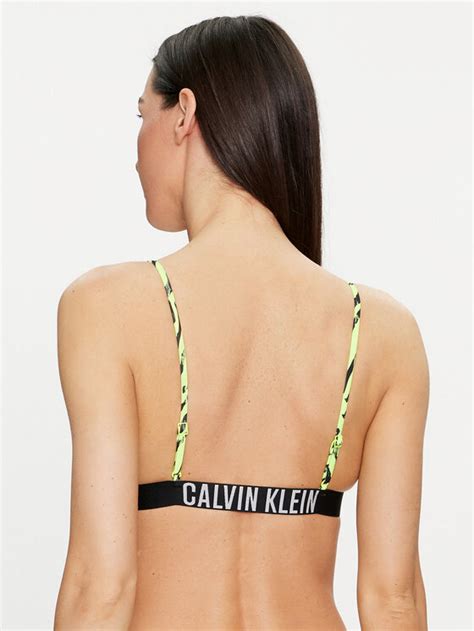 Calvin Klein Swimwear Bikini Partea De Sus Kw Kw Verde Modivo Ro