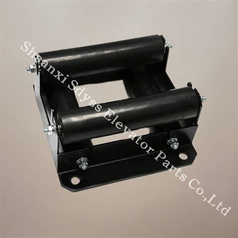 Elevator compensation chain guide device OTIS guide wheel stop rope