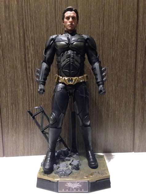 HOT TOYS QS The Dark Knight Rises 黑暗騎士 黎明升起 比例可動人偶 開箱分享 超級英熊