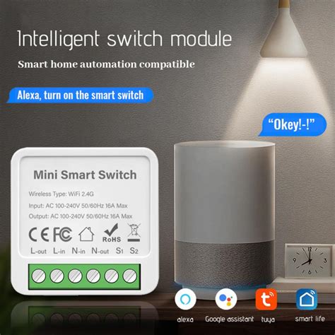 Mini Wifi Smart Switch A Way Control Timer Wireless Switches Smart