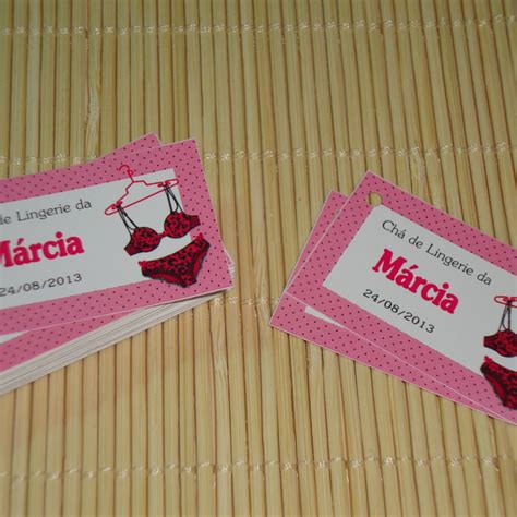 Tag Cart O Lembrancinha Ch De Lingerie Elo Produtos Especiais