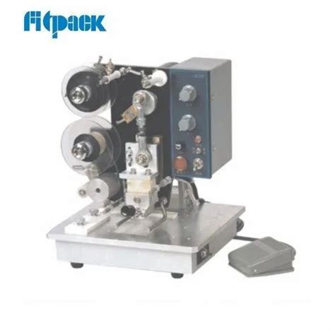 Fitpack Mild Steel Stainless Steel Hot Foil Coder Machine For Industrial At Rs In Jaipur