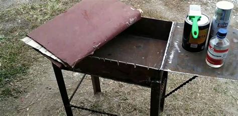 Как и чем покрасить мангал правильно для долгой службы и красивого вида
