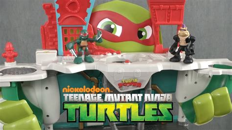 Teenage Mutant Ninja Turtles Half Shell Headquarters Playset From