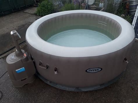 Intex Purespa Spa Bubble Ssp H C Inflatable Hot Tub Pump Cover Lay Z Lazy For Sale From
