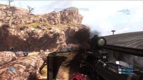 Halo Reach Beta Gameplay Snippet Slayer Pro On Powerhouse DMR