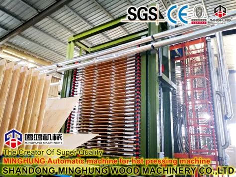 Hydraulic Multi Layer Automatic Hot Press Machine For Wooden Plywood Panel Production Hot