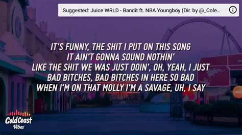 Juice Wrld Ft Nba Youngboy Banditlyrics Youtube