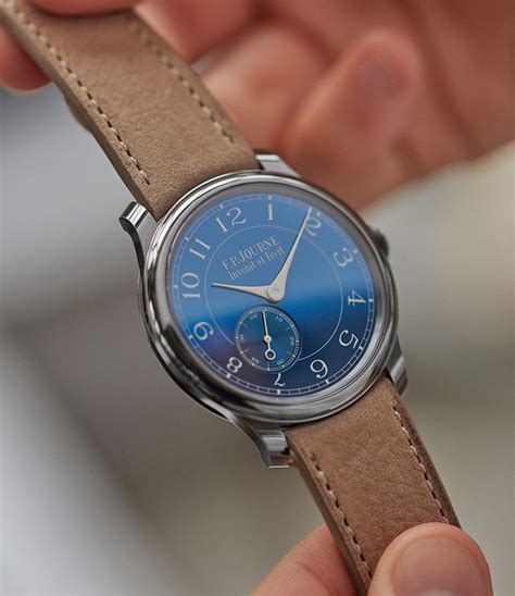 Live Housed In A 39mm Case The Chronomètre Bleu Is One Of Very Few