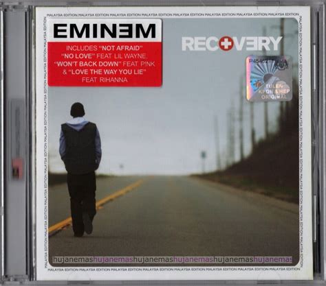 Eminem Recovery Deluxe Album Cover