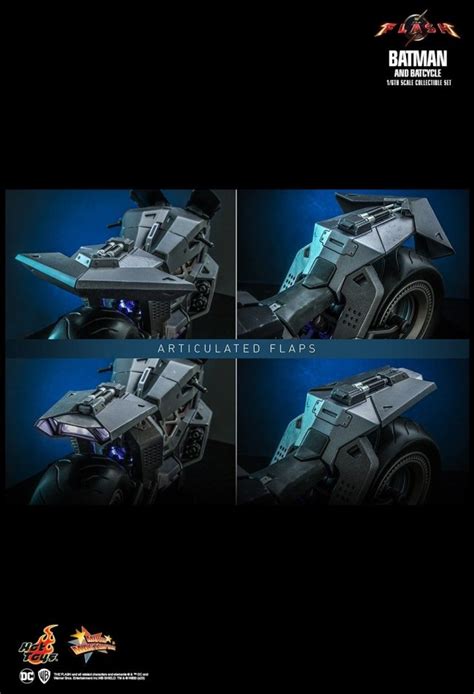 Batman Batcycle Set Aus Dem Film The Flash Von Hot Toys MMS