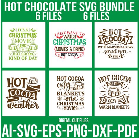 Hot Chocolate SVG Bundle MasterBundles