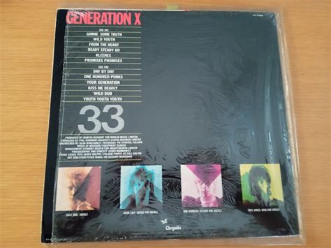 Yahooオークション Generation X ジェネレーションx Lpレコード中古