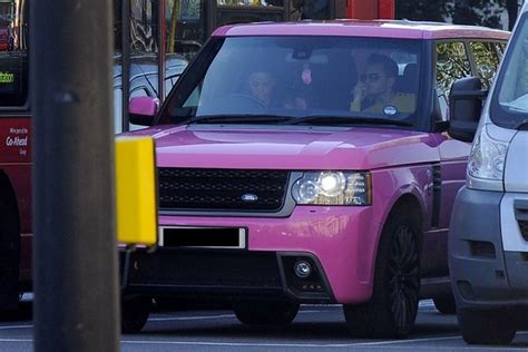 Katie Price Brings Her Pink Range Rover Out Celebrity Cars Blog