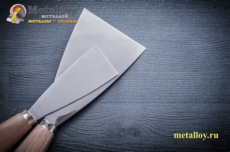 Шпатлевка по металлу под покраску: удаление, шпаклевание, изготовление