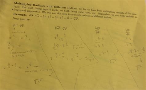 Solved Multiplying Radicals With Different Indices So Far Chegg