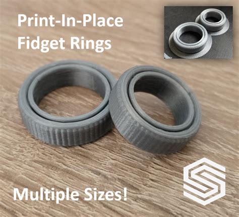 Design Fidget Ring - Print-In-Place by UniversalMaker | Download free ...