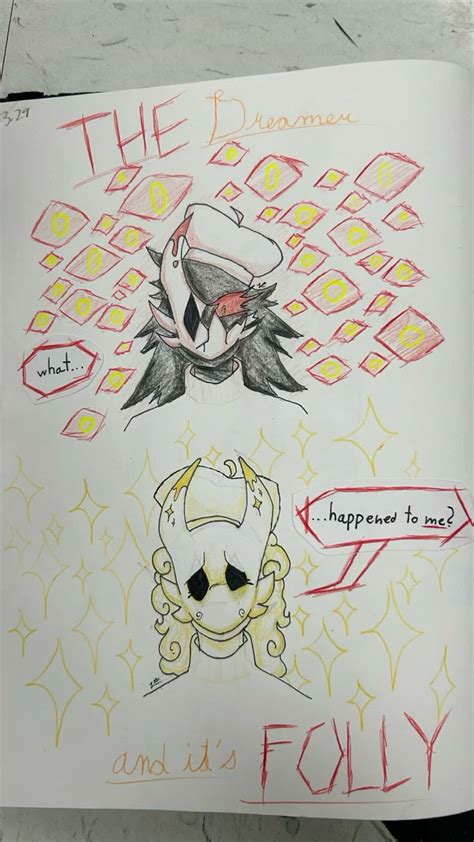 "the dreamer and it's folly„ // regretevator art | The dreamers, Sketch