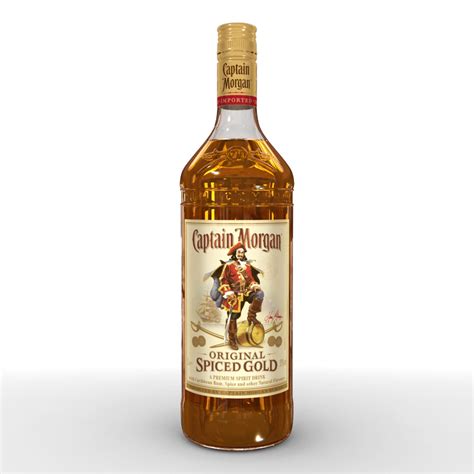 Captain Morgan 1L Flasche 3D-Modell - TurboSquid 1233659
