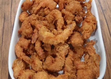 resep udang goreng tepung crispy oleh oohbani cookpad