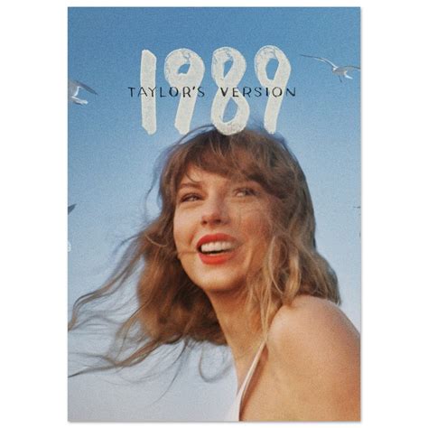 Taylor Swift 1989 Taylors Version Poster Taylor Swift Poster Swiftie