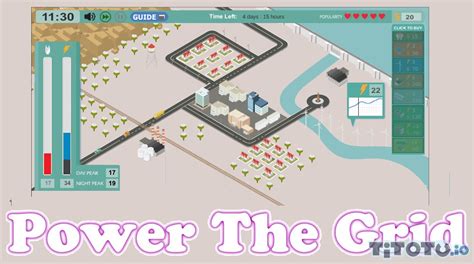 Power The Grid — Play for free at Titotu.io