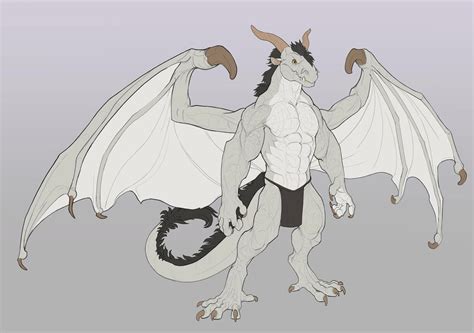 How To Draw Anthro Dragon
