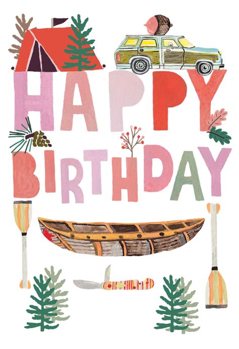 Nature Wisdom Birthday Card Greetings Island Happy Birthday