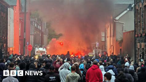 Ballymena Disorder After Alleged Sex Assault Racist Pure And Simple Say Police