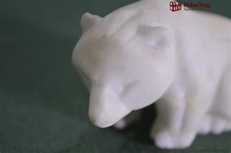 Купить Статуэтка, фигурка каменная "Медведь медвежонок". Натуральный ...
