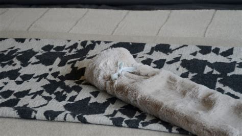 Long Faux Fur Hot Water Bottle Natural Bed Company