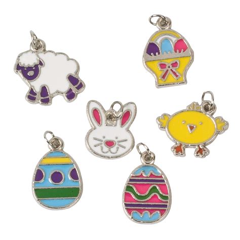 Easterenamelcharmassortment Enamel Charms