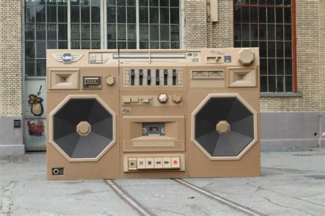 Bartek | Бумбокс, Поделки, Картонные скульптуры