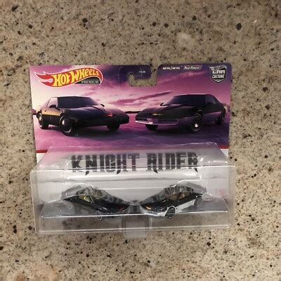 Hot Wheels Premium Car Culture Pack Knight Rider K I T T And K A R R Picclick Uk