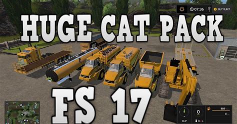 HUGE CAT PACK V2 0 FS17 Farming Simulator 17 Mod FS 2017 Mod