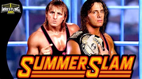 The WWF S Greatest Cage Match Bret Hart Vs Owen Hart SummerSlam 94