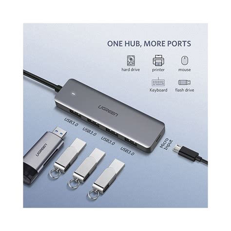 Ugreen Cm219 50985 4 Ports Usb 30 Hub