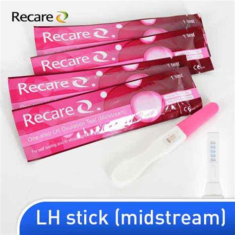 Recare One Step Easy At Home Lh Ovulation Sticks