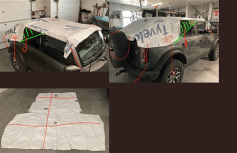 Quick Solid NON Mesh Bimini Bikini Cover Bronco6G 2021 Ford Bronco Bronco Raptor