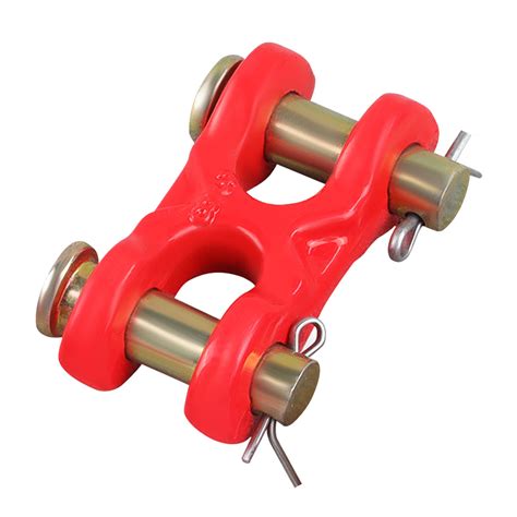 alloy steel drop forged double clevis link  chain double