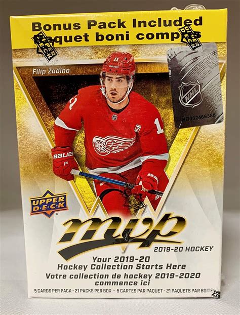 Upper Deck Mvp Hockey Cartes Blaster Box Paquets Amazon Ca