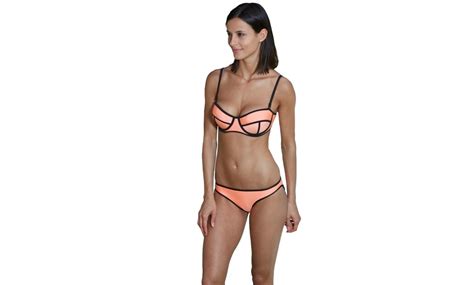 Bra Society Neoprene Bikini Groupon Goods