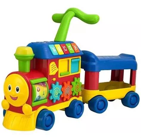 Tren Andador Con Actividades Didacticas Luces Sonido Winfun