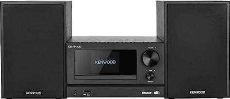 Kenwood M S B Microcha Ne Noir Avec Bluetooth Usb Cd Et Radio Dab