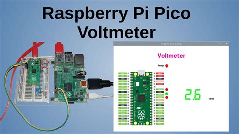 Raspberry Pi Pico Voltmeter Uart Serial With The Pico And Gui Application In Cc And